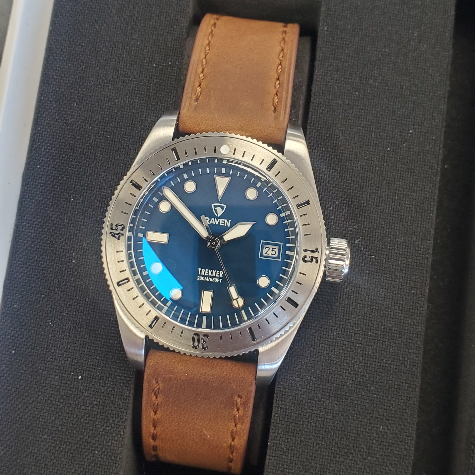 Trekker - No Bracelet - steel bezel