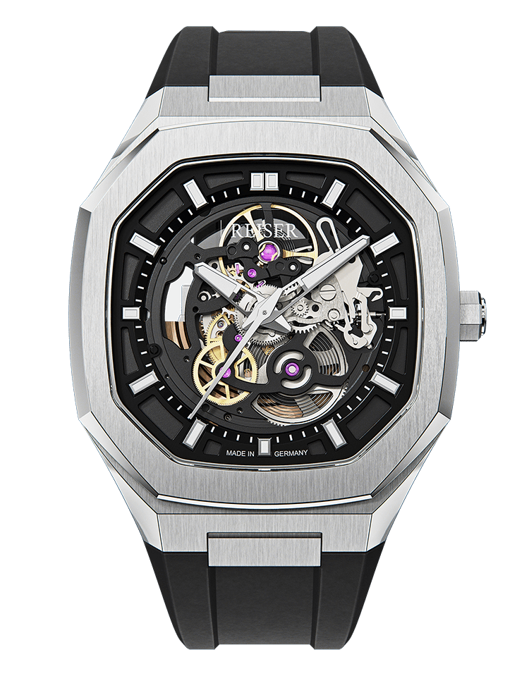 ALPEN Skeleton – Silver (NBR Rubber)