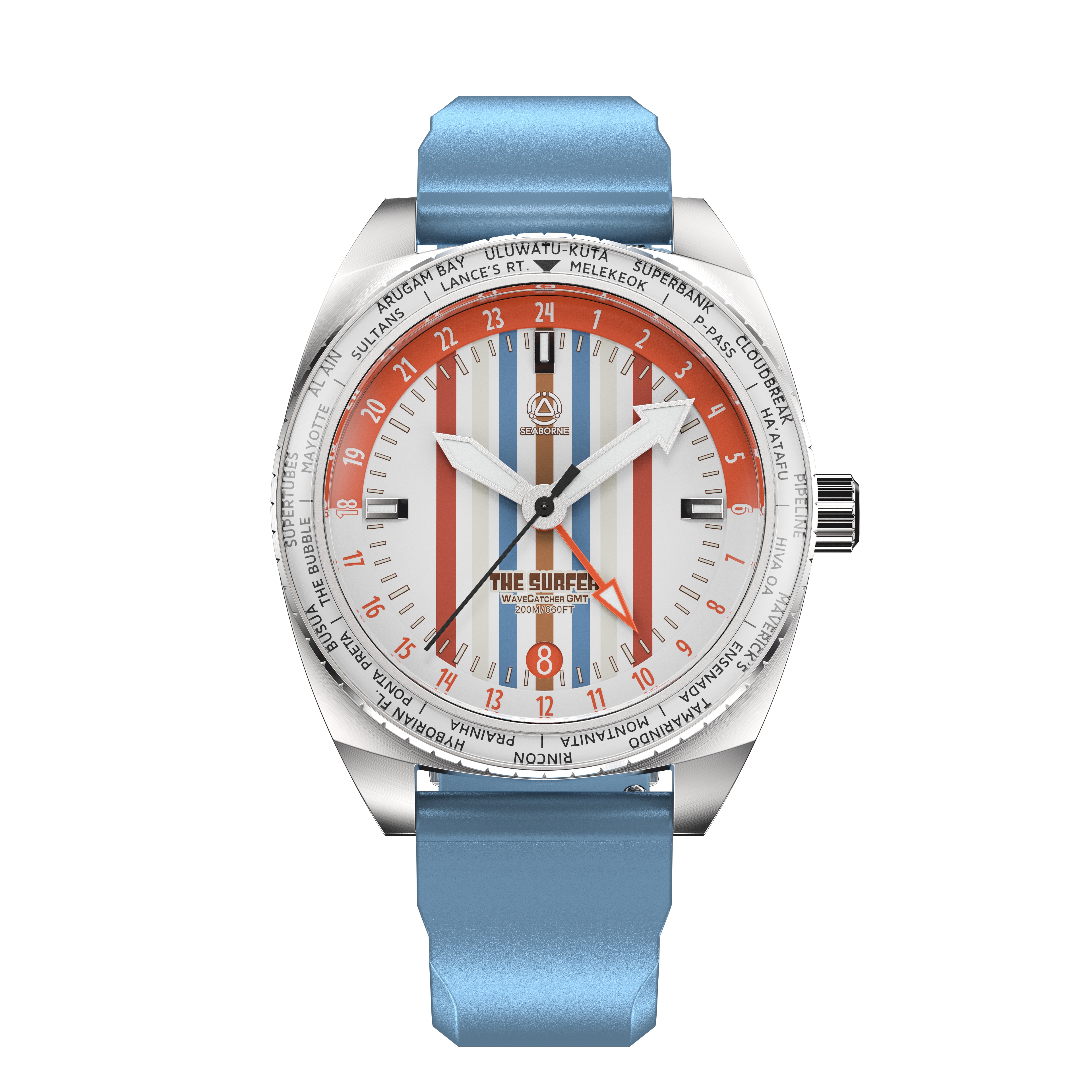 The Surfer | Wavecatcher GMT Automatic | Old School