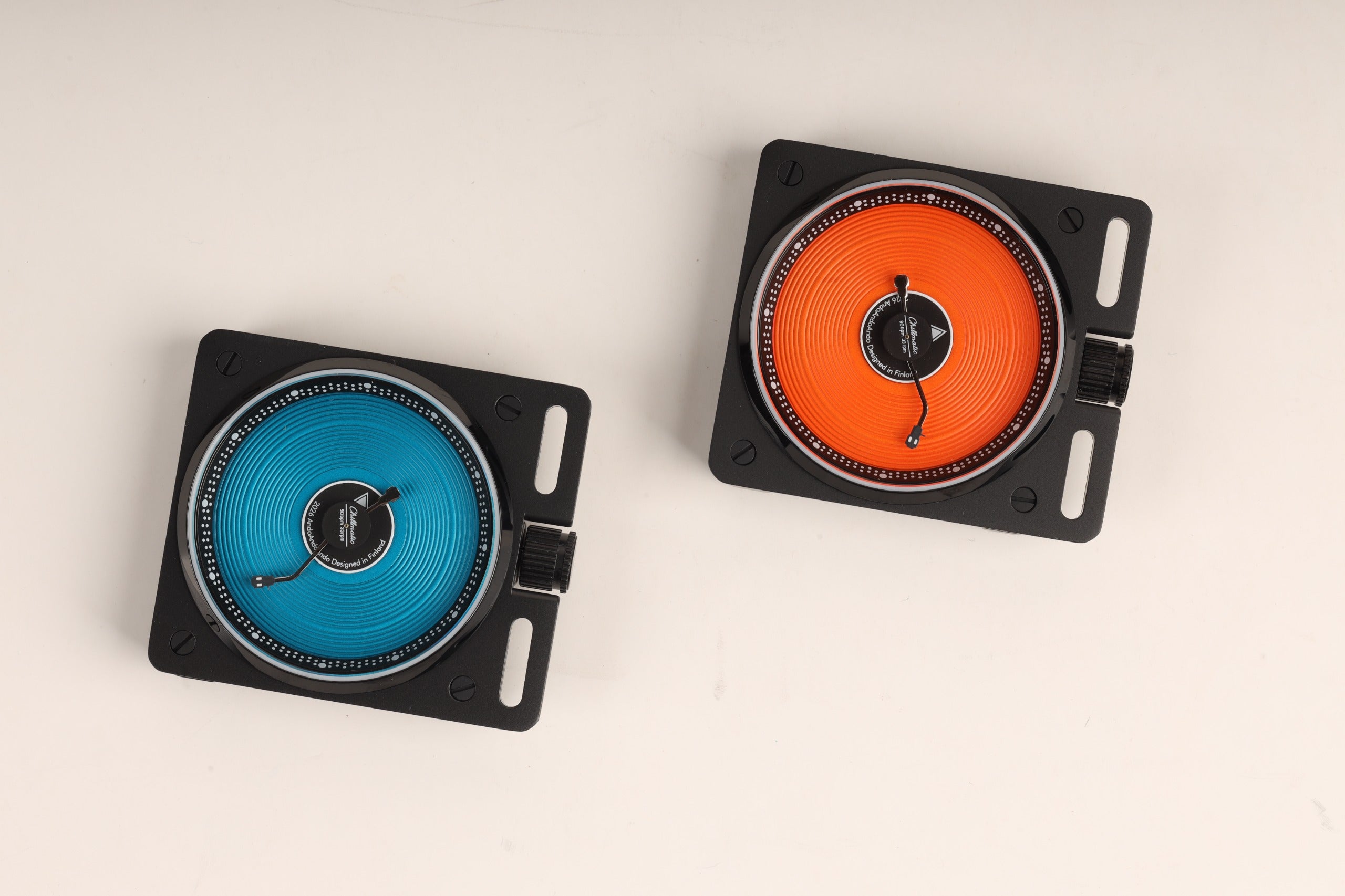 Neon Rush Vinyl Record Quartz by AndoAndoAndo x Rex Darr - Limited Edition