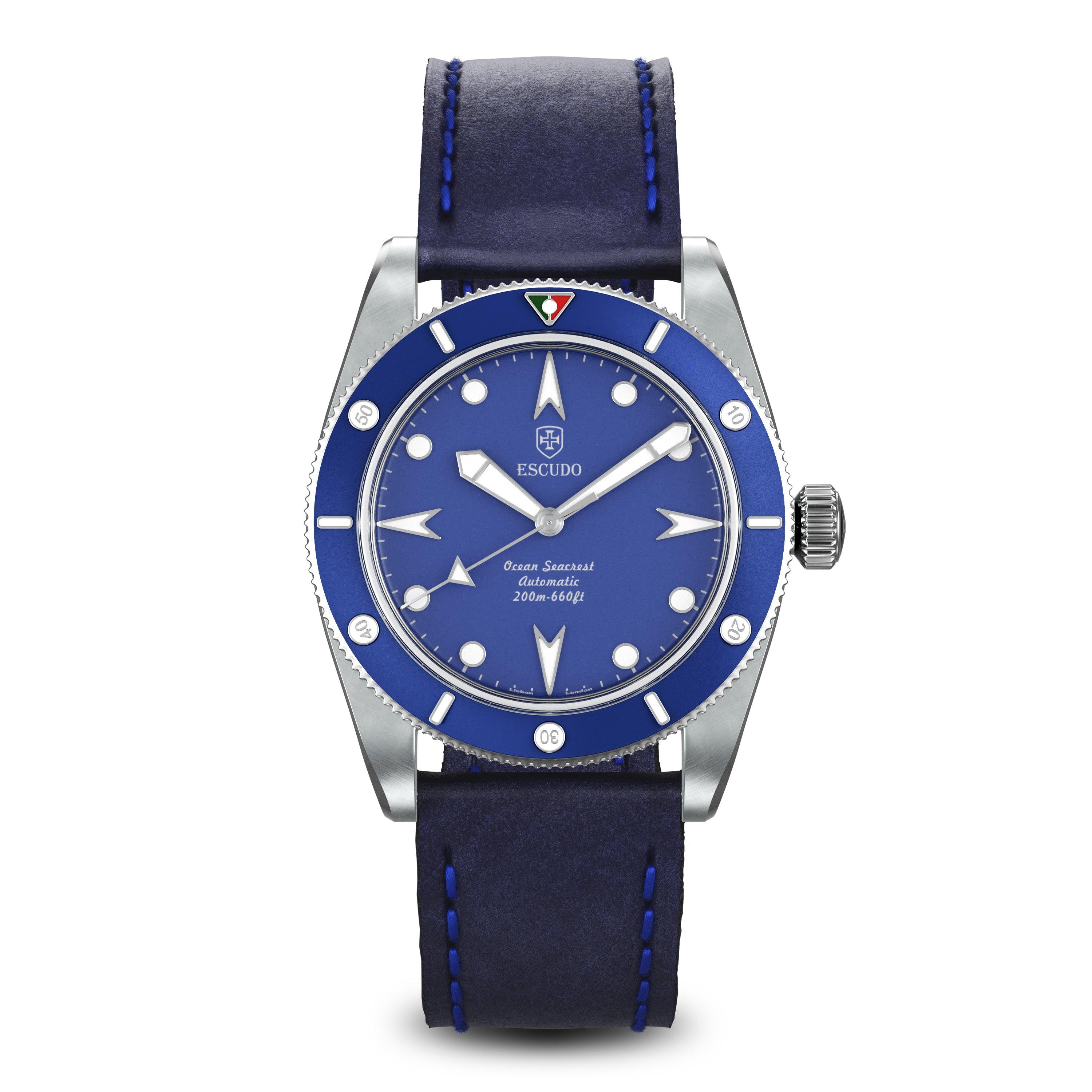 Azul - Leather - 39mm