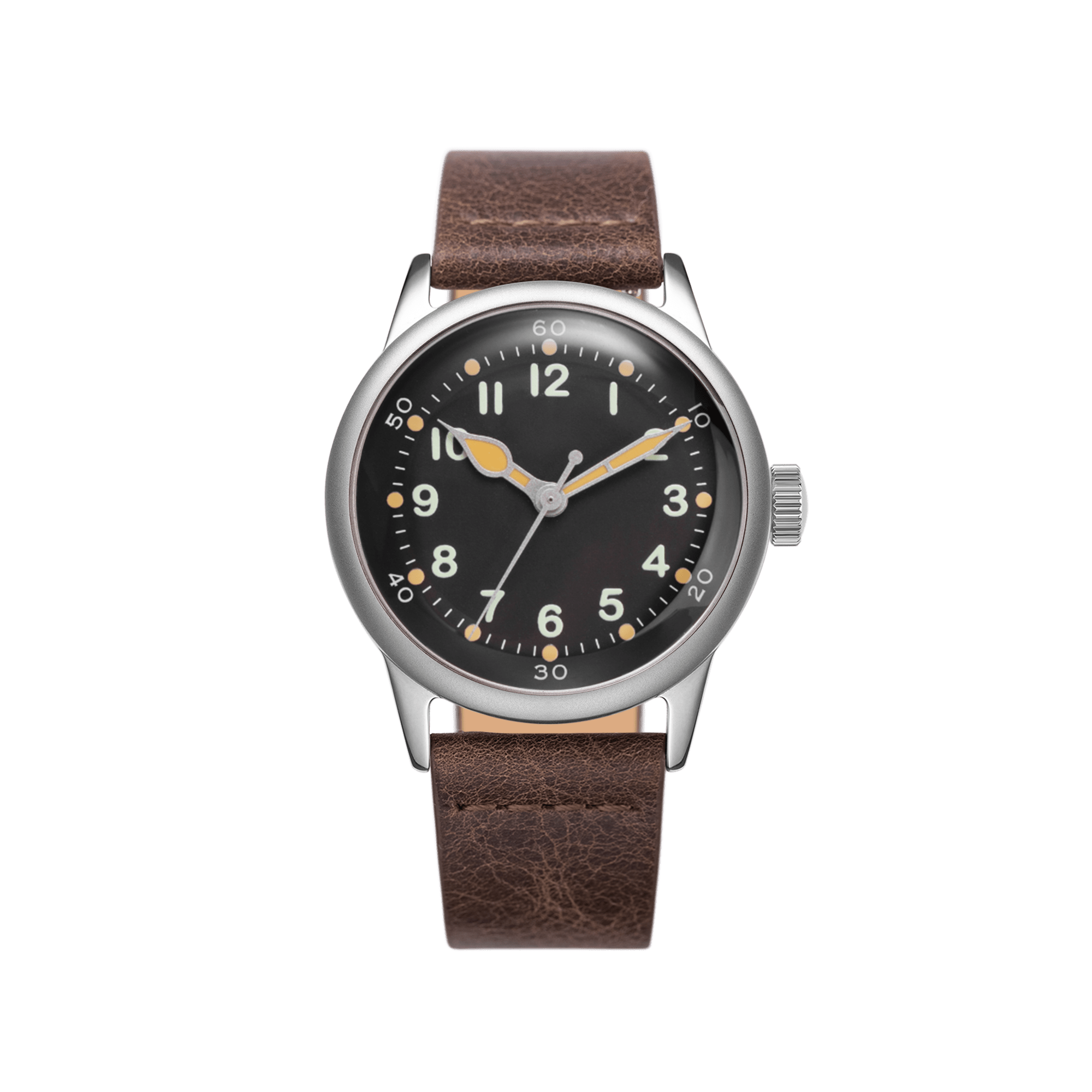 Tom Rice Black - Brown Leather