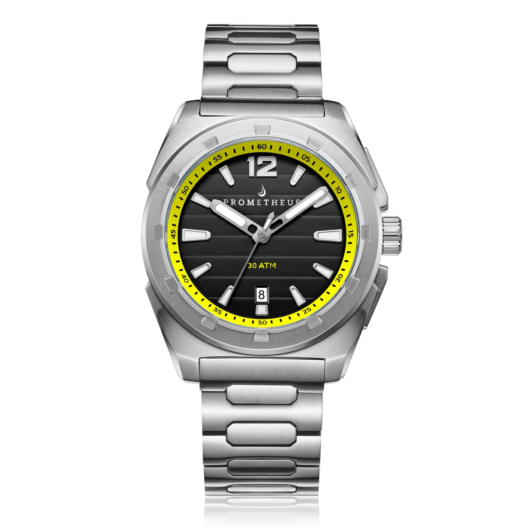 Prometheus Jamanta Black Dial Date Miyota 9015