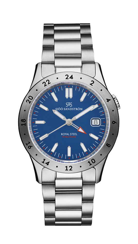Royal Steel Worldtimer 36mm
