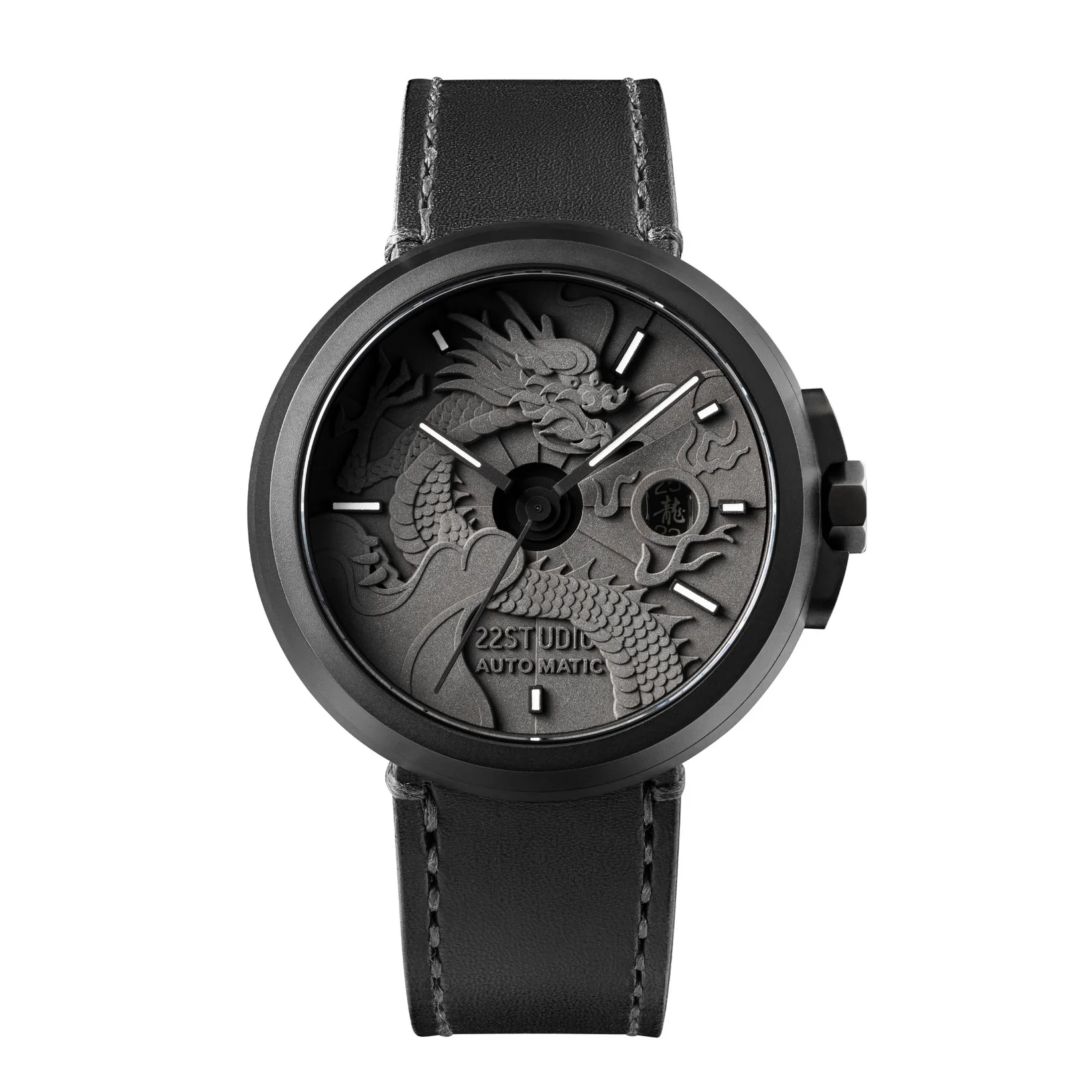 4D Concrete Watch Automatic 45mm Dragon Edition_Fortune