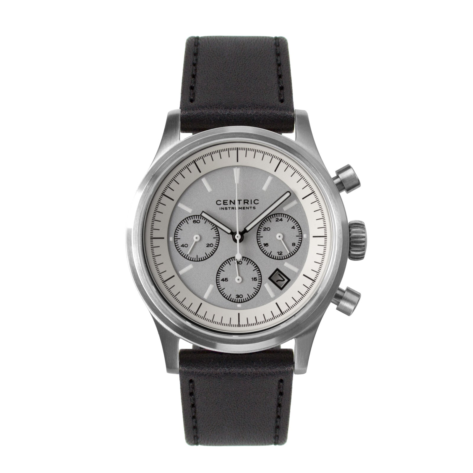 Pilot Chronograph Modern (Ivory) - Classic Leather