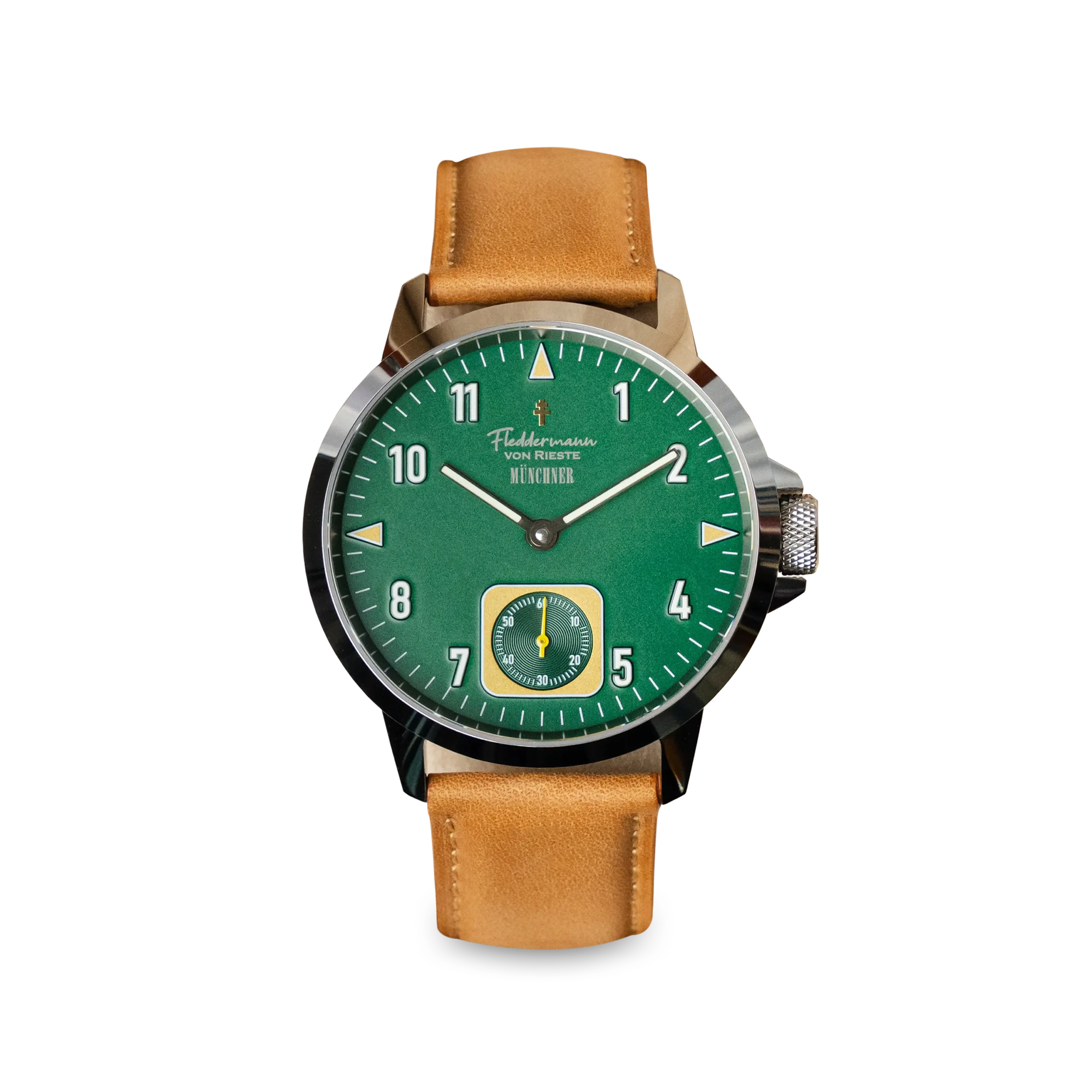 Münchner Small Seconds Watch – Victory Green