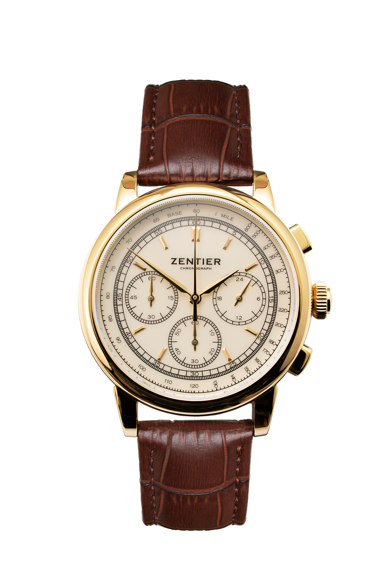 Zentier Chronograph - Vintage White