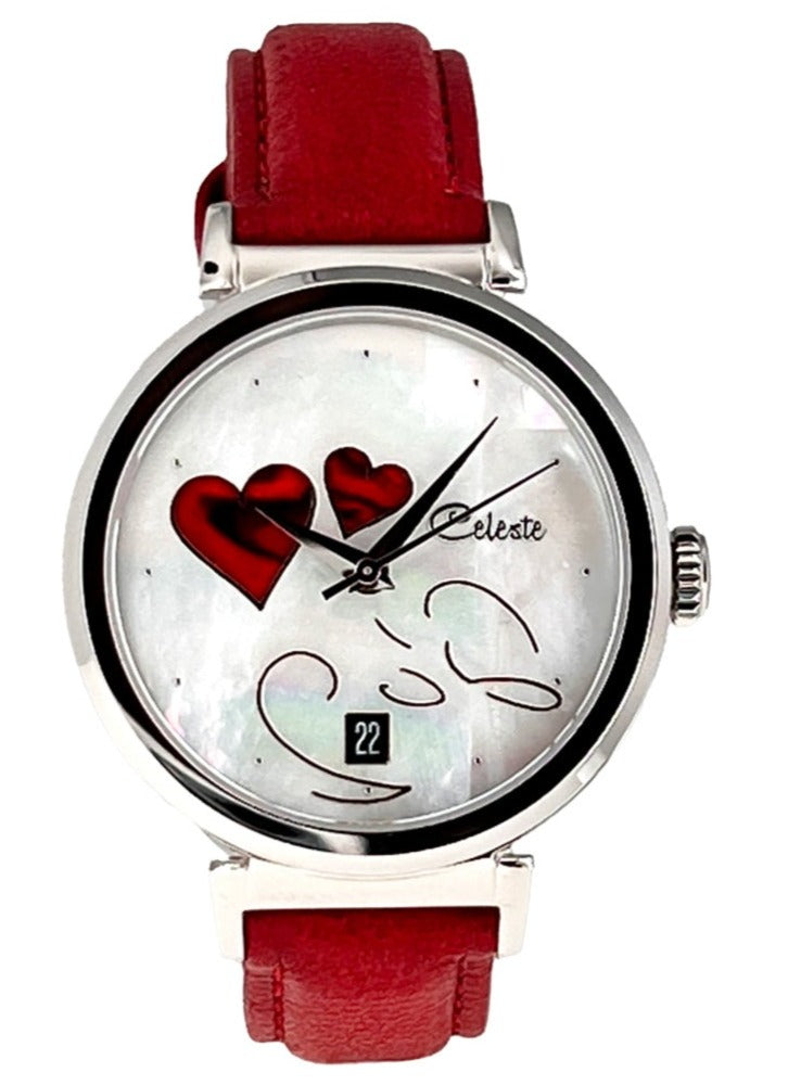 Two Hearts - 38mm Swiss Automatic