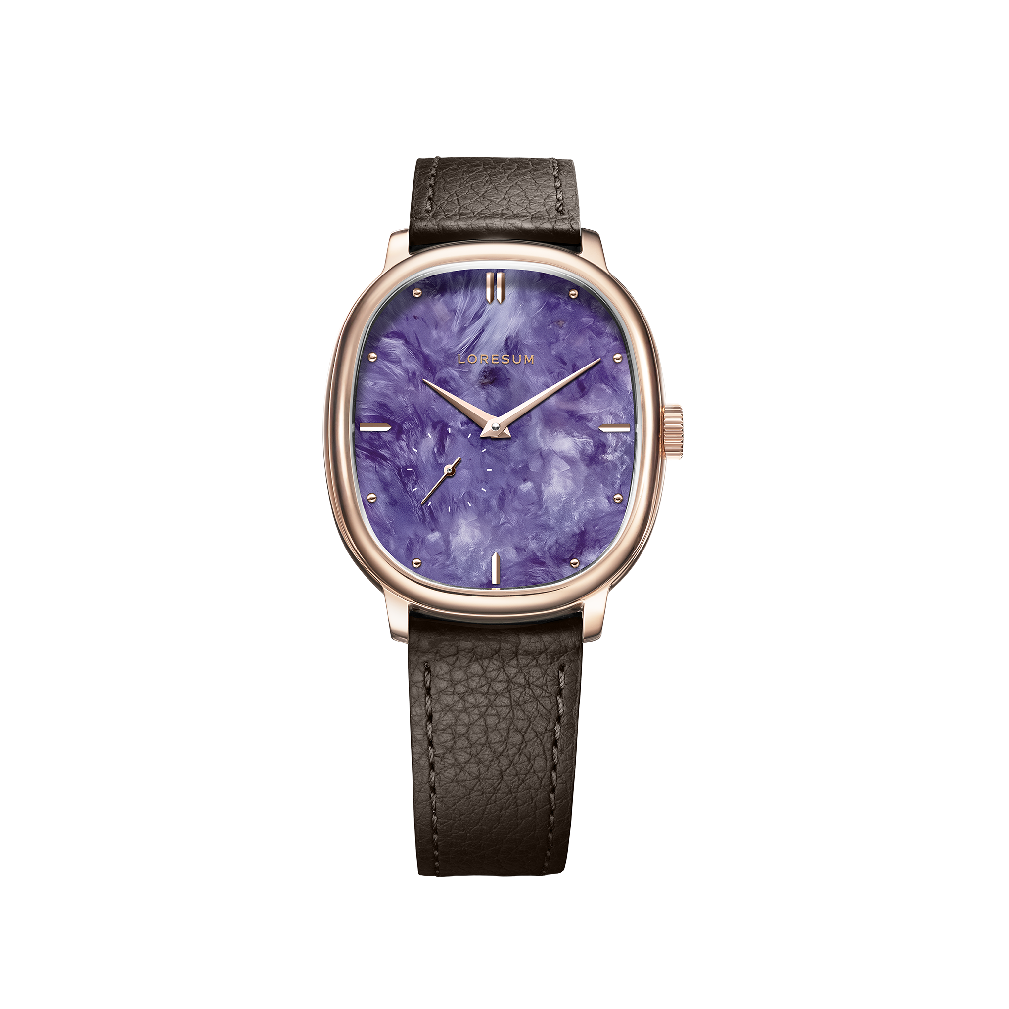 LS06 - Charoite - Rose-gold plated
