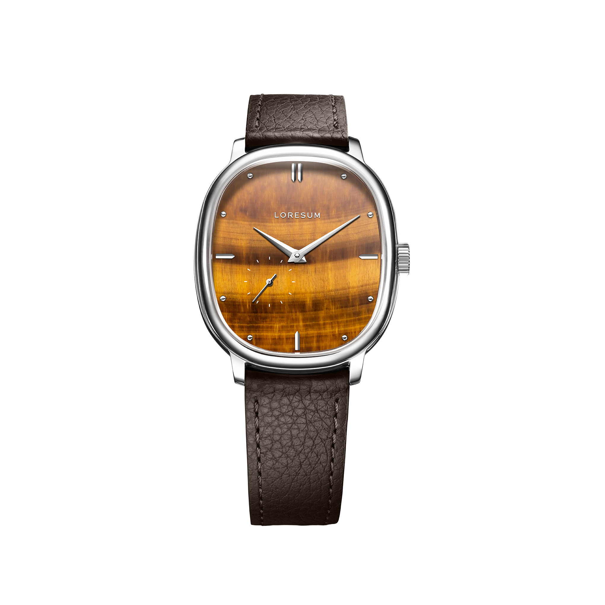 LS06 - Tiger's eye - Stainess Steel