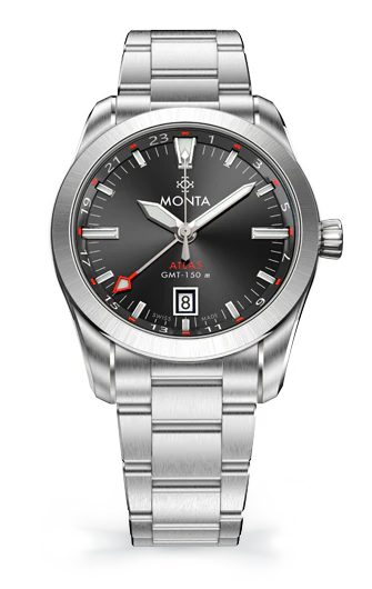 Monta Atlas, Charcoal Dial