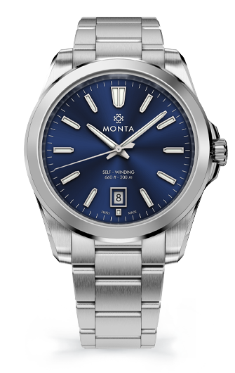 Monta Noble 40, Blue Dial