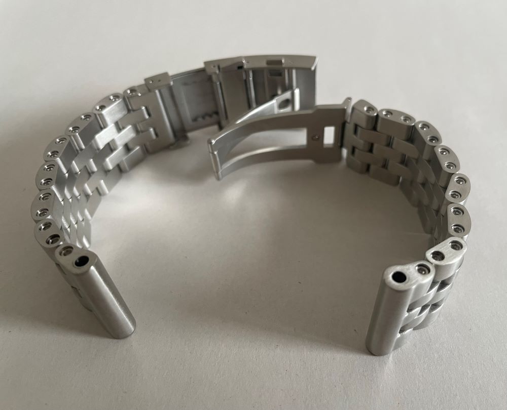 Shumate Diver Brushed Stainlesss Steel Bracelet