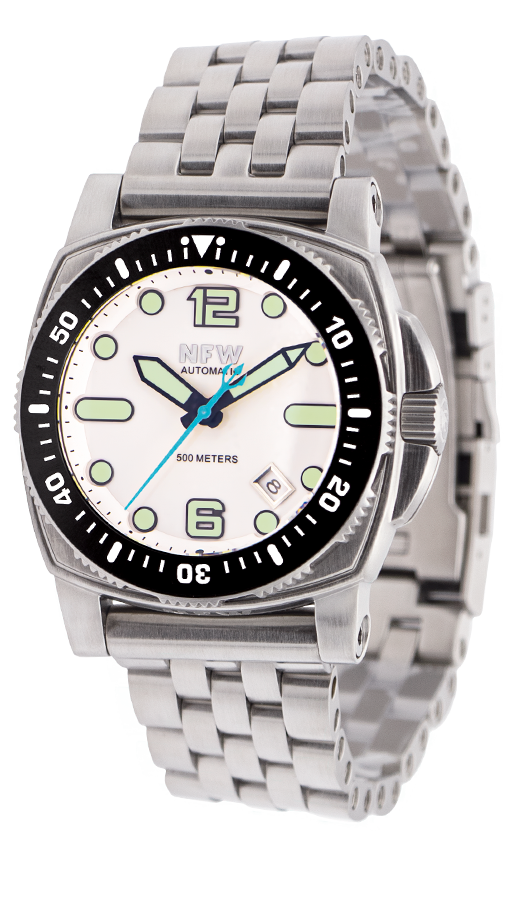 The Shumate Diver 15920 - Brushed Steel