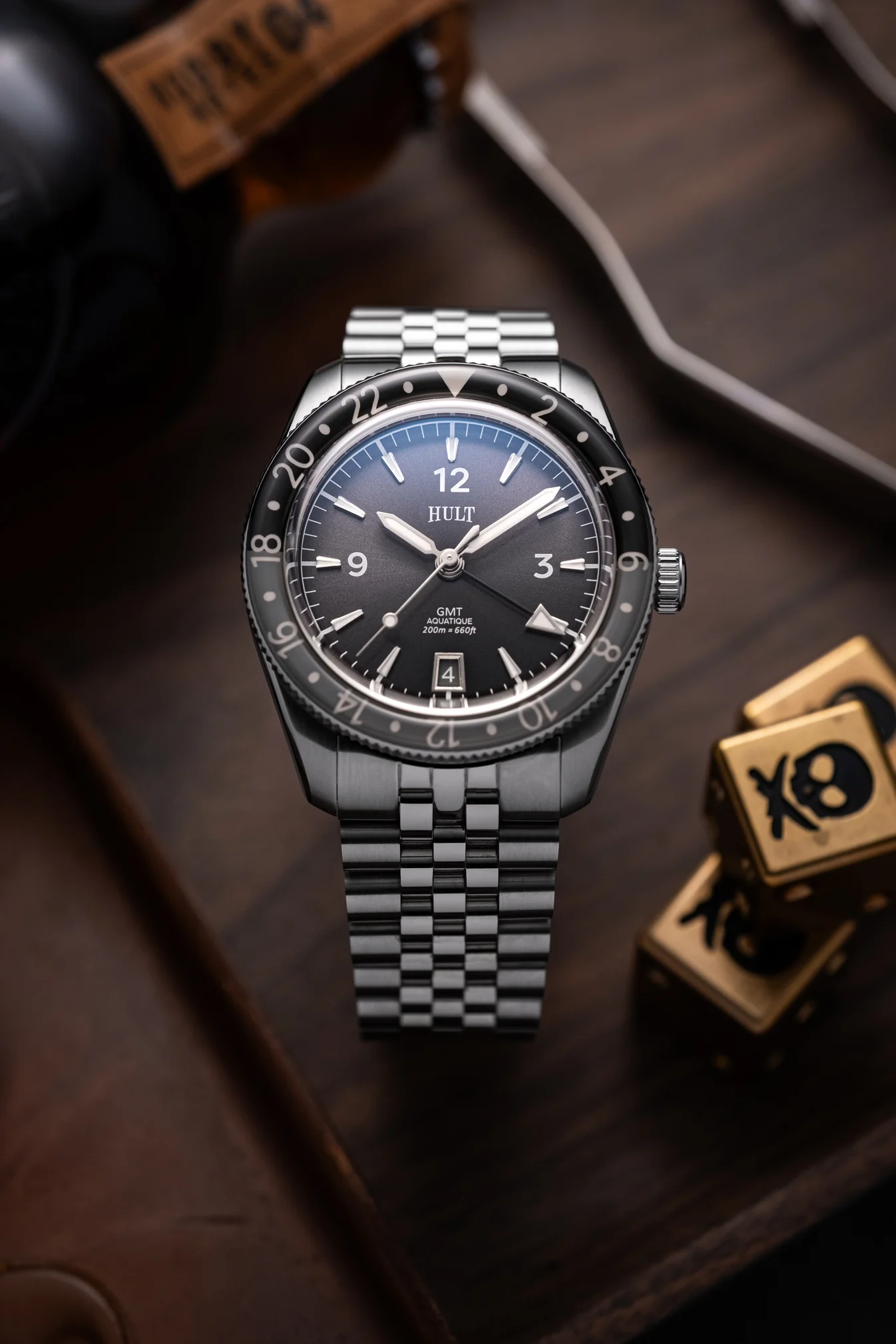 Aquatique GMT Graphite