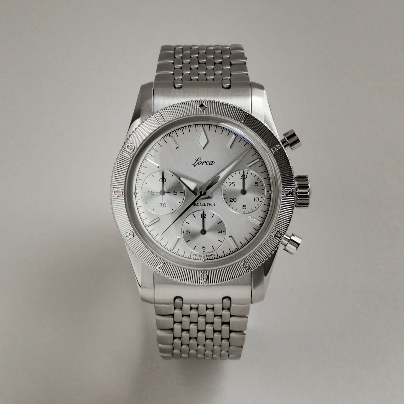 MODEL No.2 CHRONOGRAPH Silver