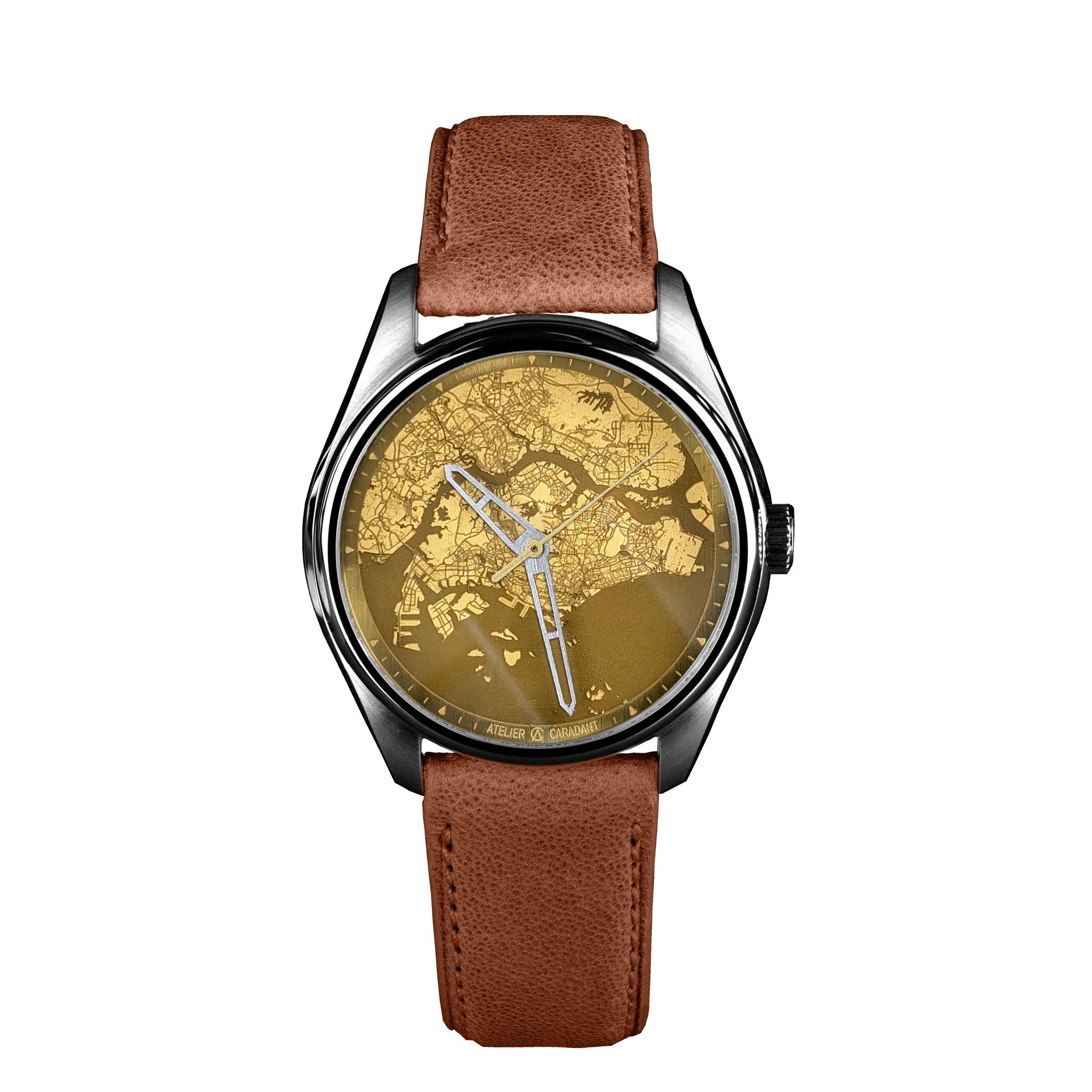 Singapore Brass Golden Second