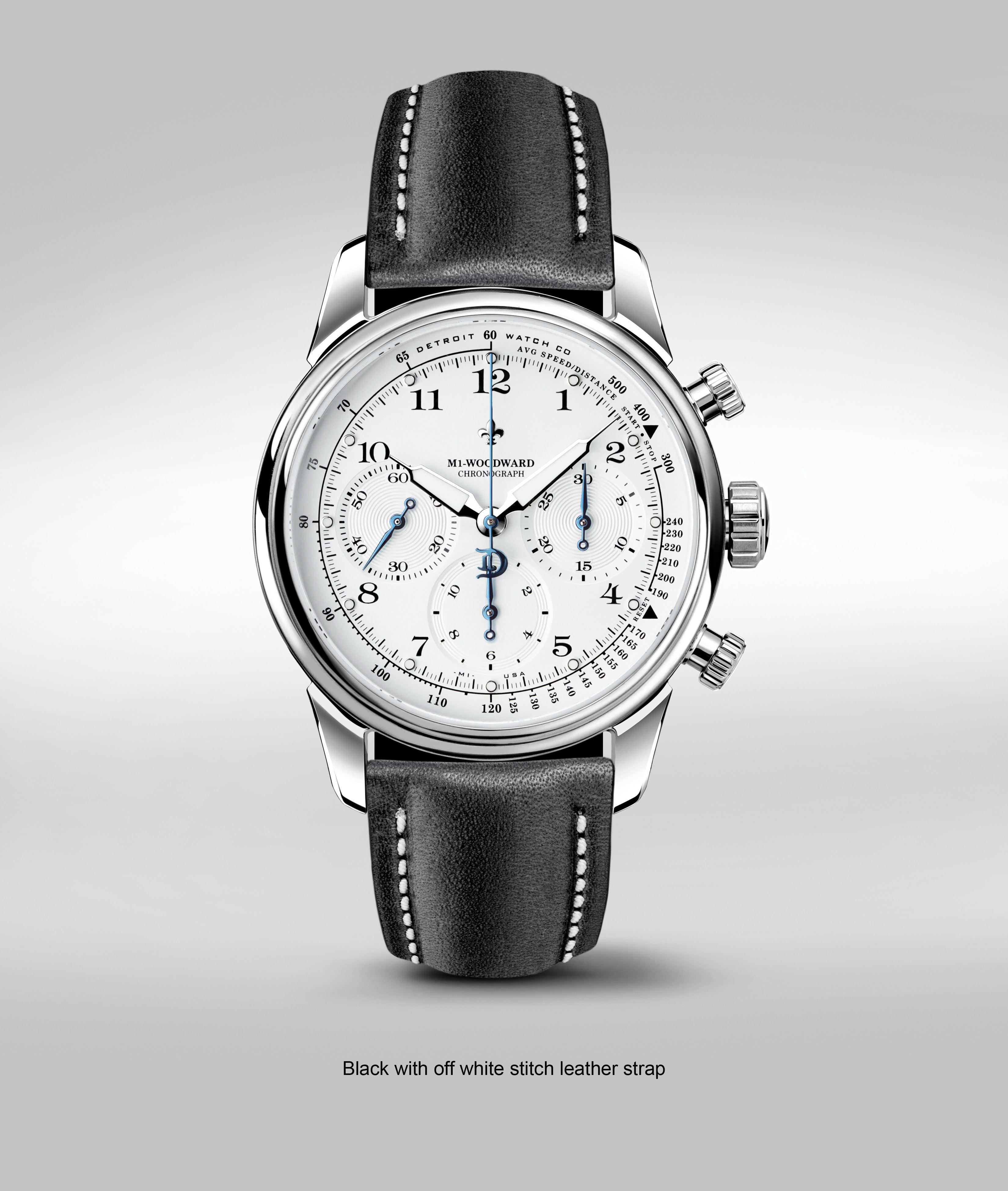 42mm M1-Woodward® Classic Arabic dial Chronograph Exhibition
