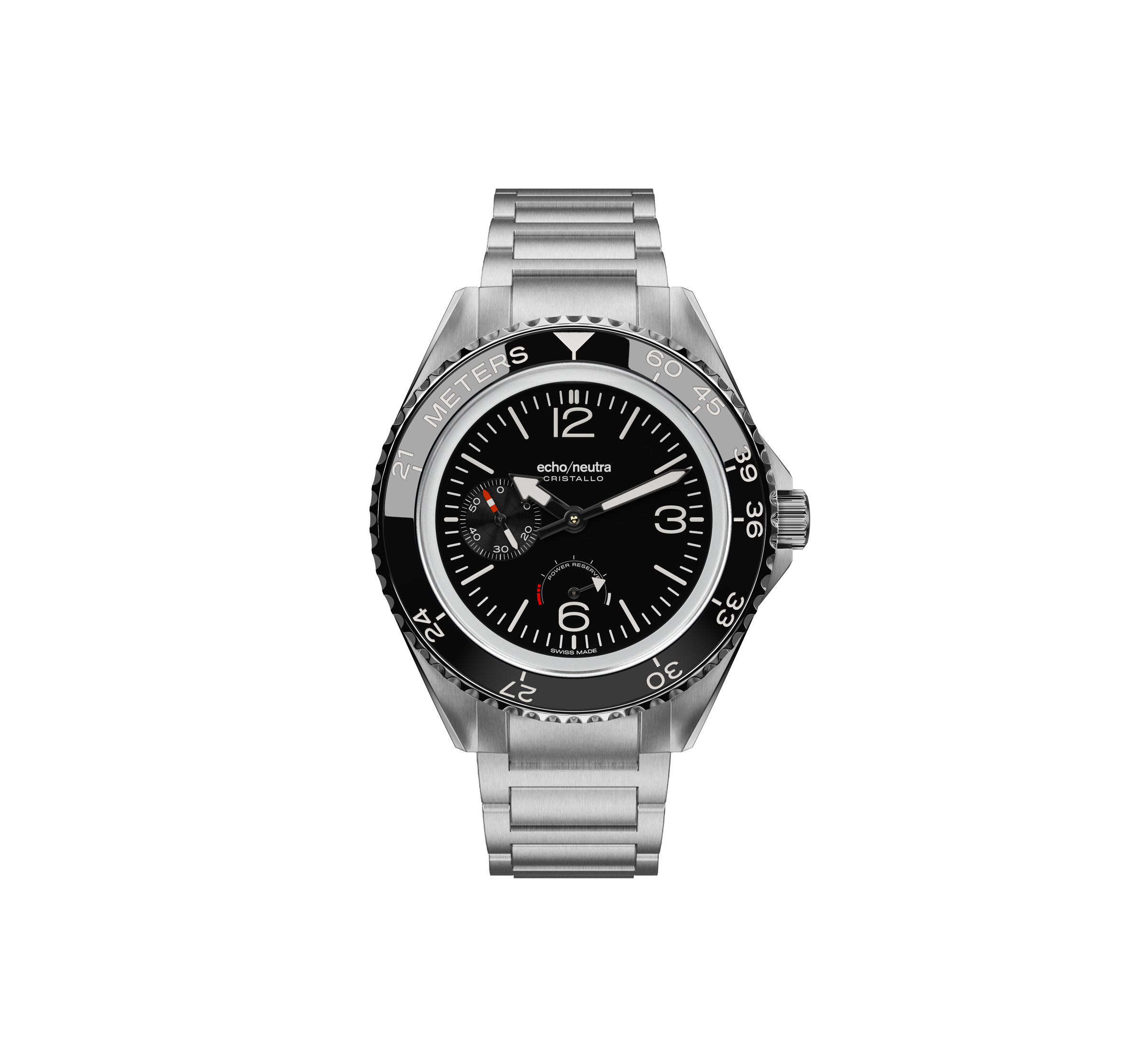 CRISTALLO Professional Diver Black