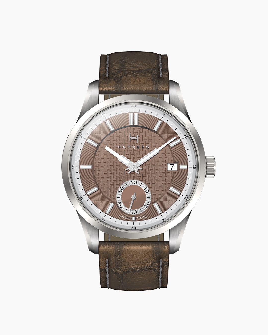 Fathers Radix - Orologio Small Seconds Automatico Swiss Made - Mocha 38mm