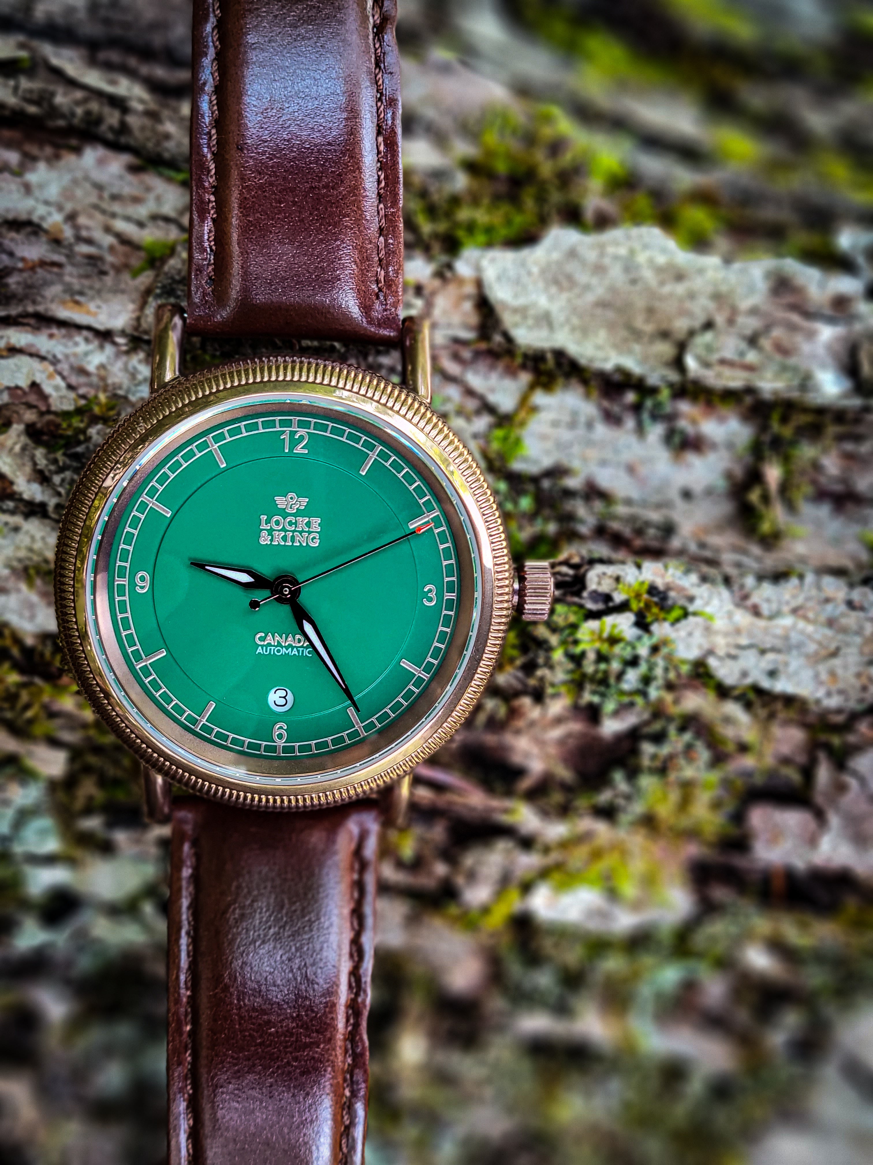 The James - Pitch Green & Copper