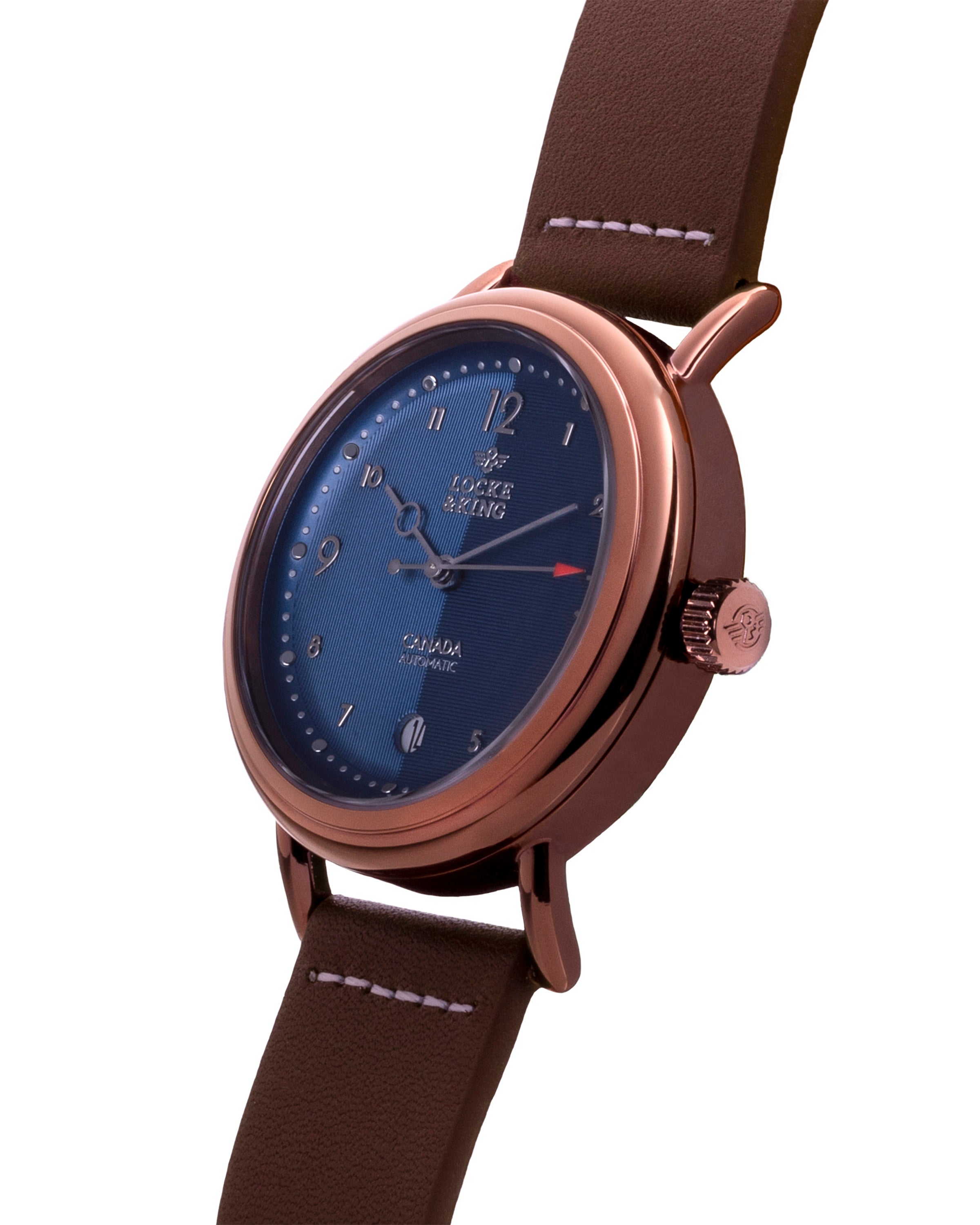 The Ossington - Copper & "Oxidized" Blue