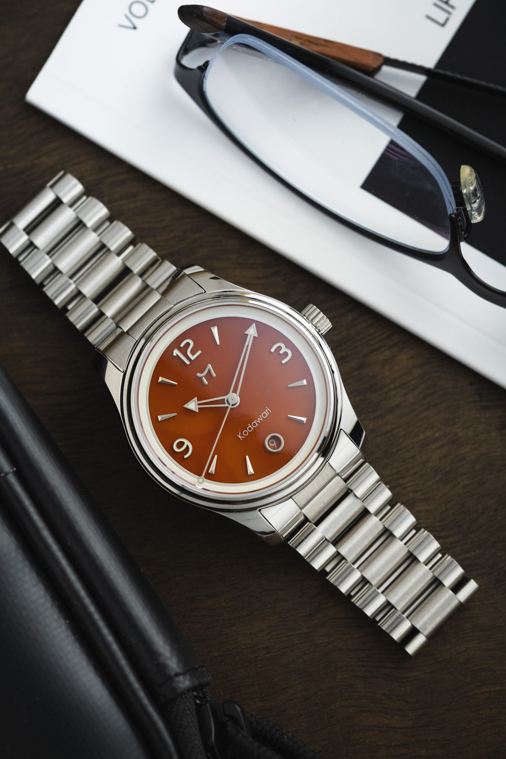 Kodawari Hono Red Agate 39mm