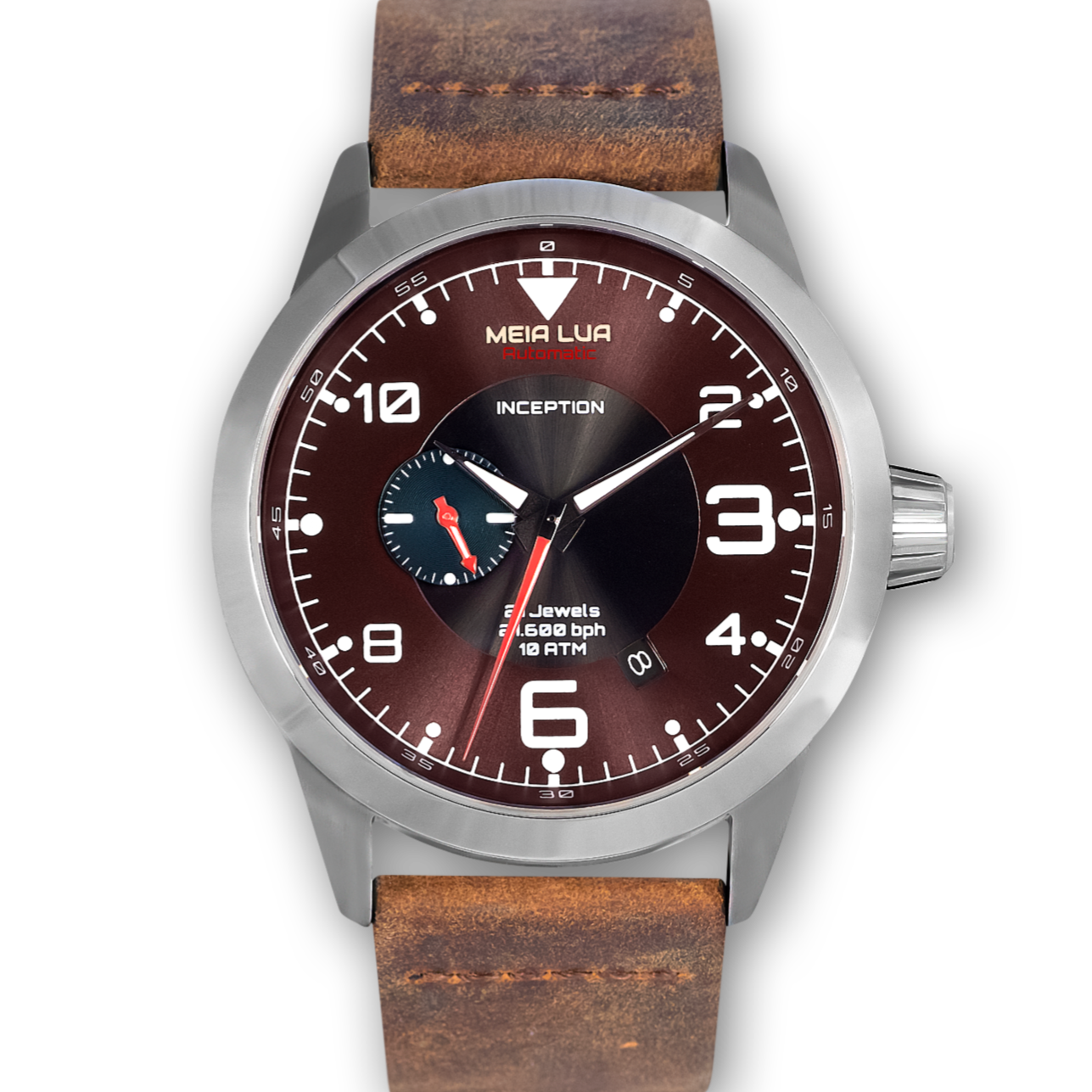 MOONMETAL DUST - BRIGHT SIDE | Distressed Brown Leather