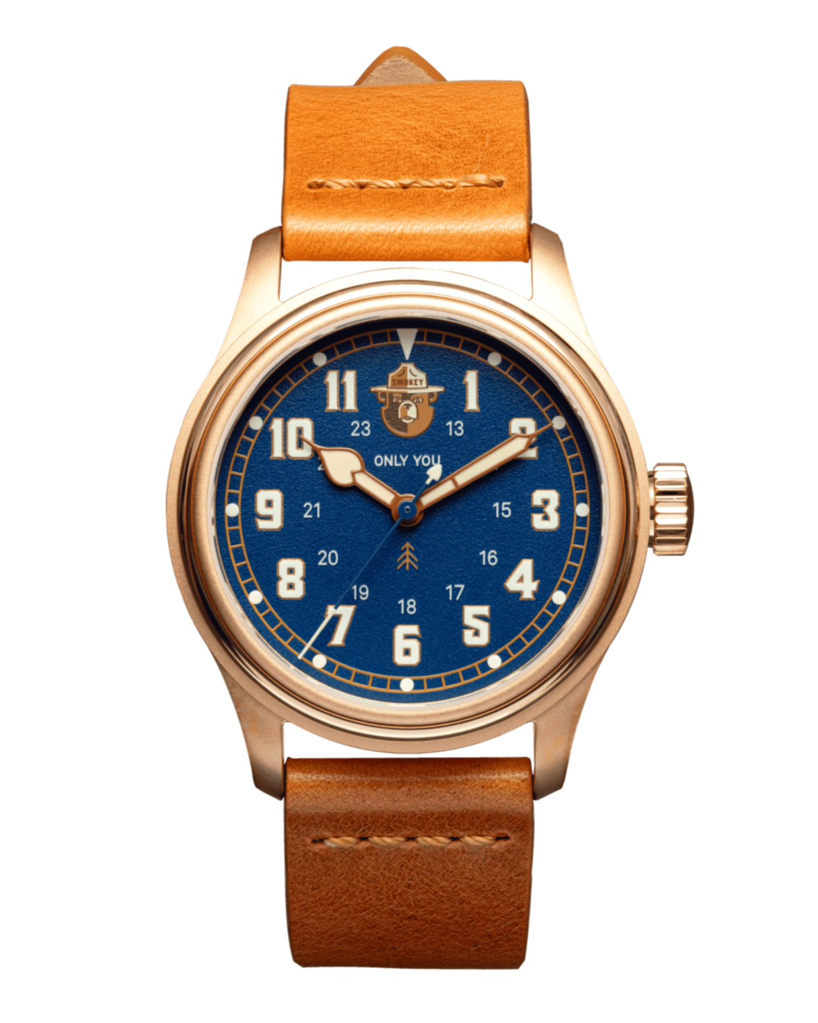 The Smokey Bear 80th Edition Brilliant Blue
