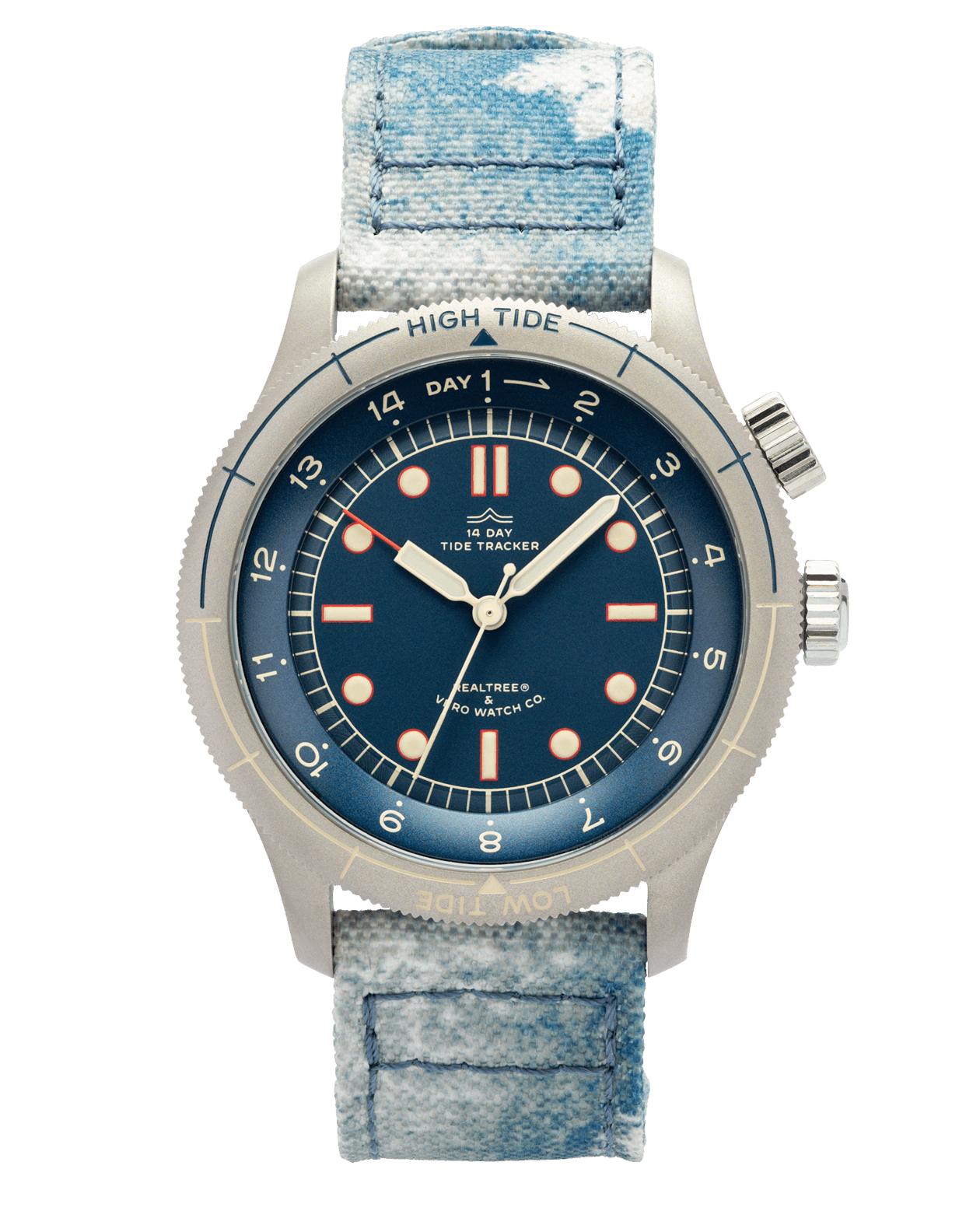 Realtree Tide Tracker Compass Blue