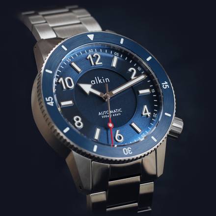 Model Three Special Edition - Blue Dial / SS Case