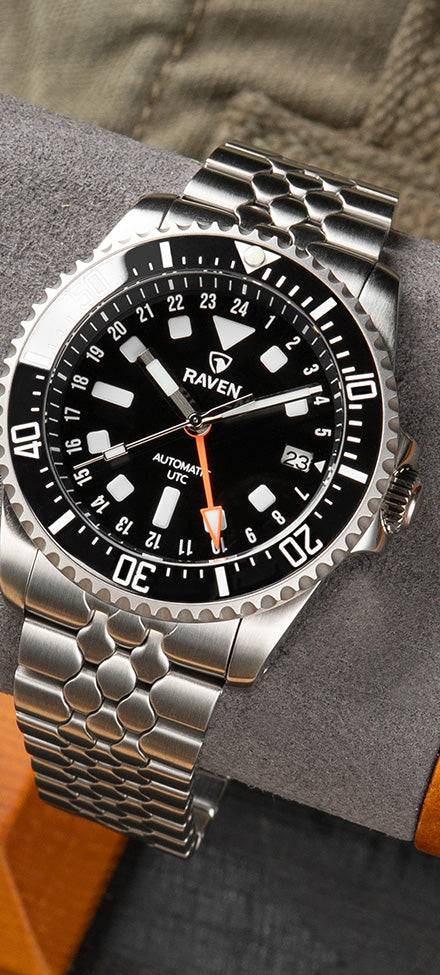 Raven Custom - 42mm UTC - River Snake