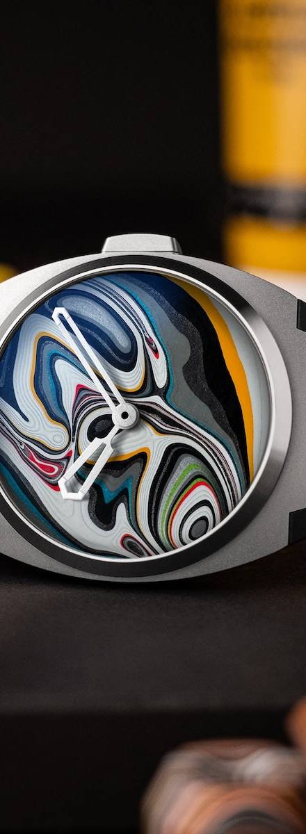 ARC II — Fordite Groovy "St. James' Pride"