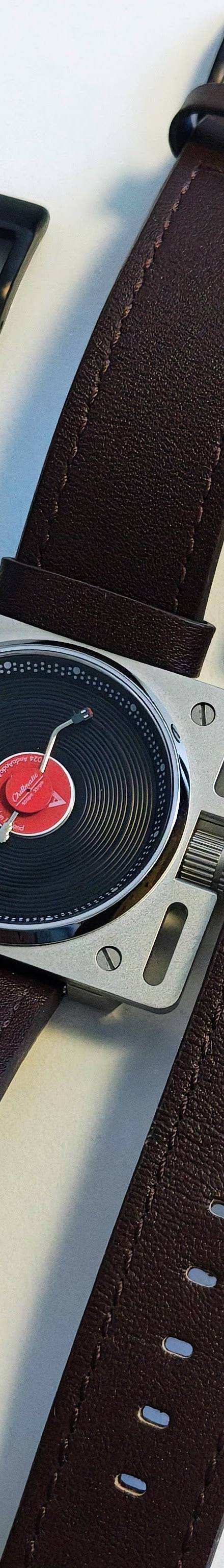 Old page for Vinyl Record Automatic Watch
