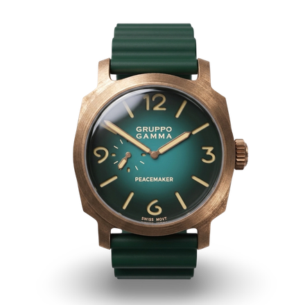 PEACEMAKER Bronze - Green Fumé Dial, Swiss Manual Movt