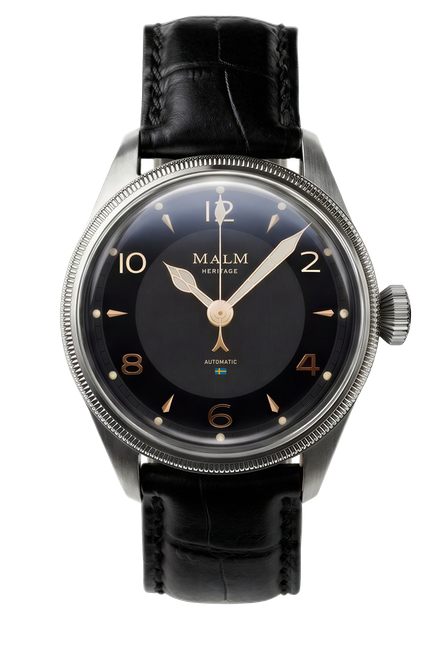 Pre-Order: Heritage 39 Black Swiss Automatic