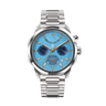 SOVRYGN Calendar Steel - Aqua Blue Watch