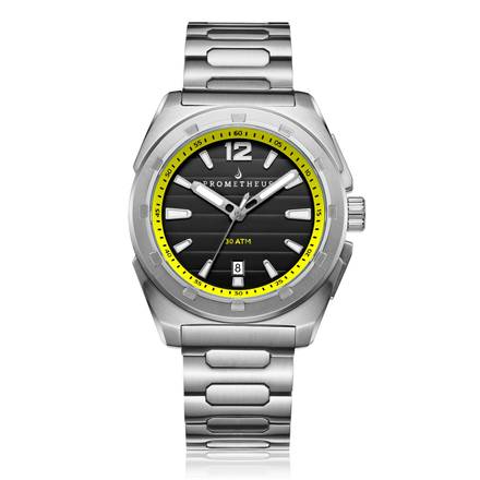 Prometheus Jamanta Black Dial Date Miyota 9015