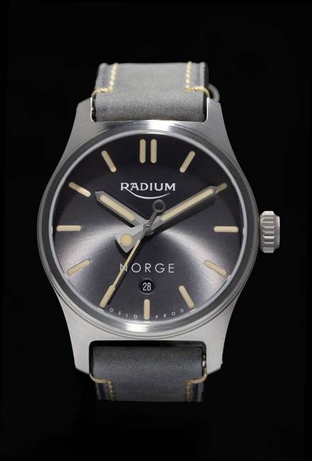 Original Radium Slate Grey Sunburst Date