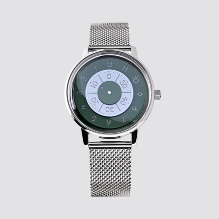 ANICORN Series K452 Space Automatic Watches - Eden — Phthalo Green
