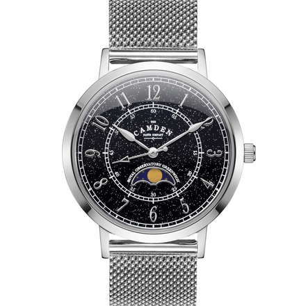 No.27 Moonphase Steel on Mesh