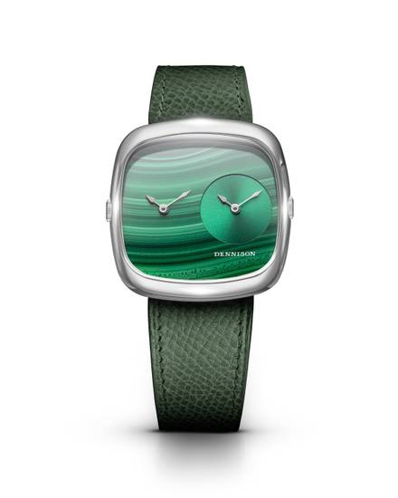 Malachite & Green Sunray In Steel