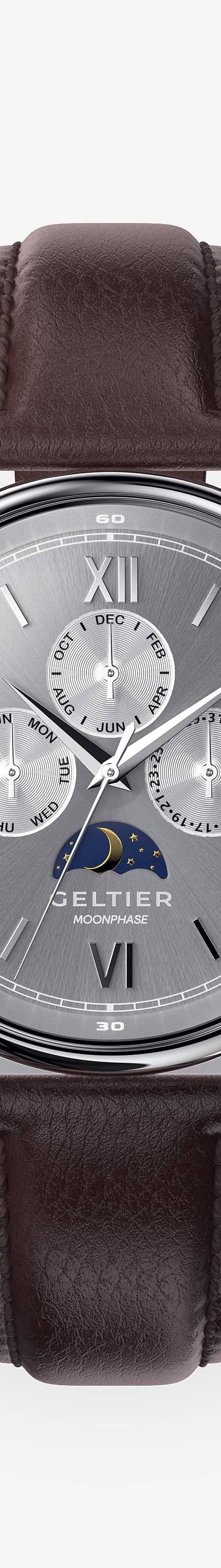 Crescent - Cool Gray Silver