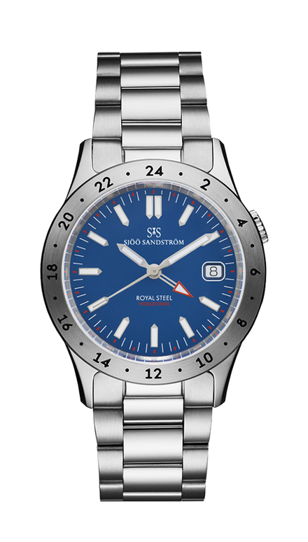 Royal Steel Worldtimer 36mm