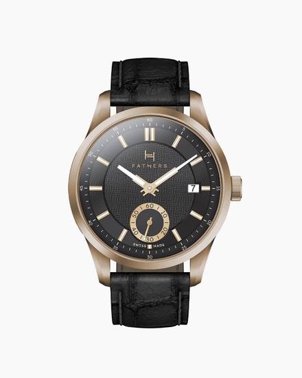 Fathers Memoria - Orologio Small Seconds Automatico Swiss Made - Bronzo 38mm