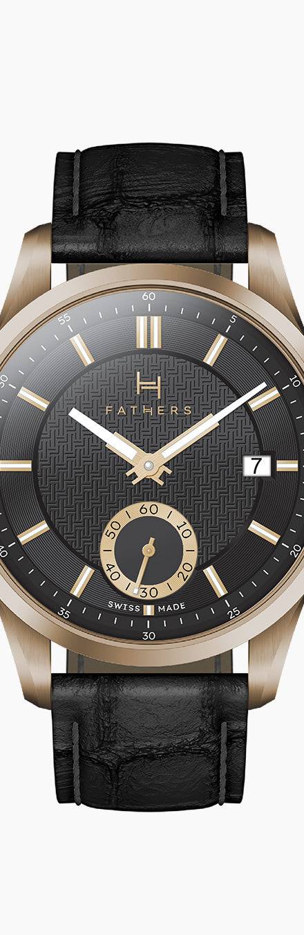 Fathers Memoria - Orologio Small Seconds Automatico Swiss Made - Bronzo 38mm