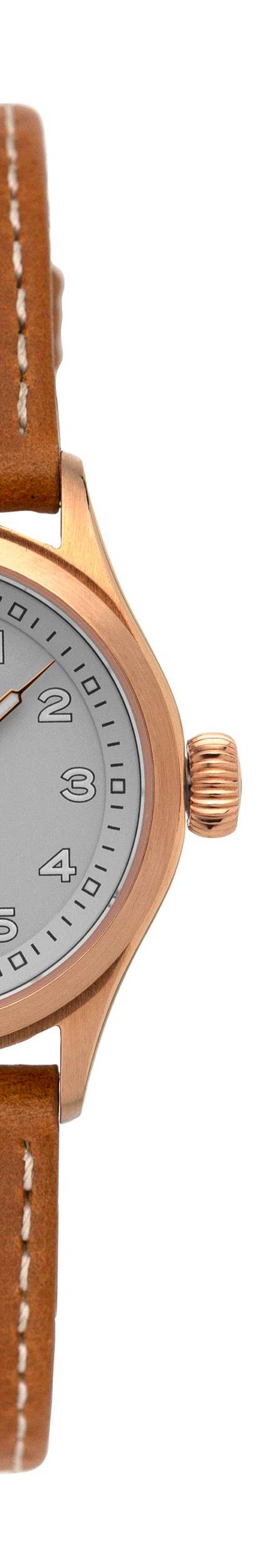 Field Watch MkIII - Petite (Rose Gold / White)
