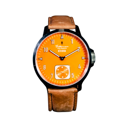 Münchner Small Seconds Watch – Southland Orange