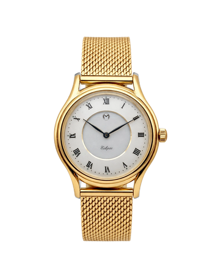 Lugano Eclipse Solar [36 MM] Yellow Gold